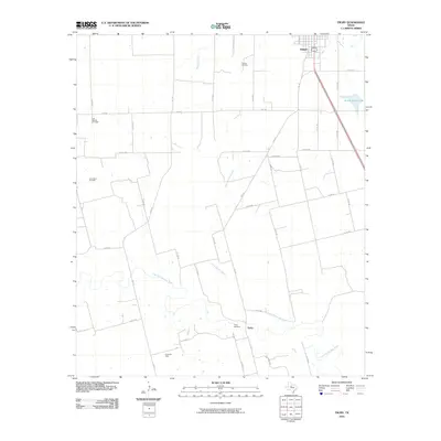 2010 Map of Truby, 2010 Print