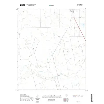 2019 Map of Truby, 2019 Print