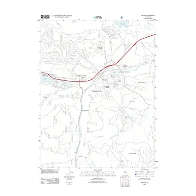 2012 Map of Truckee, 2012 Print