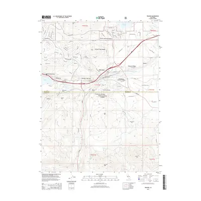 2015 Map of Truckee, 2015 Print