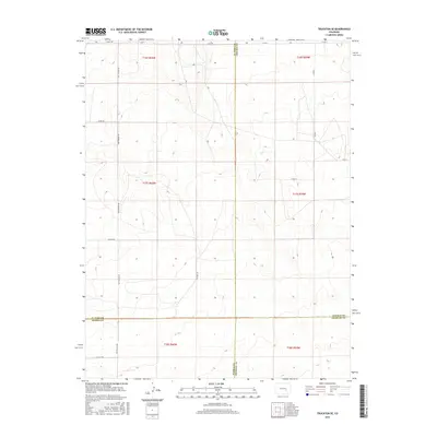 2016 Map of Truckton SE, 2016 Print