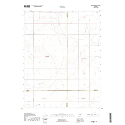 2019 Map of Truckton SE, 2019 Print