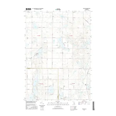 2017 Map of Trufant, 2017 Print