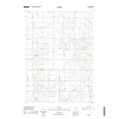 2019 Map of Trufant, 2019 Print