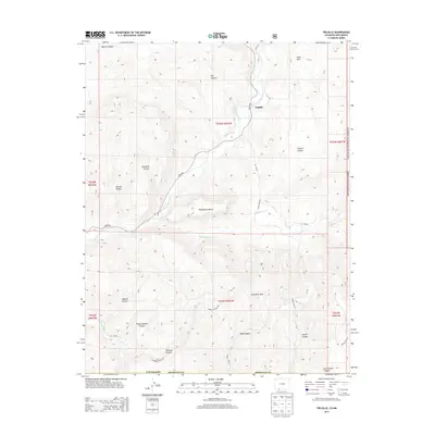 2013 Map of Trujillo, 2013 Print