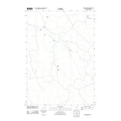 2012 Map of Truman Draw, 2012 Print