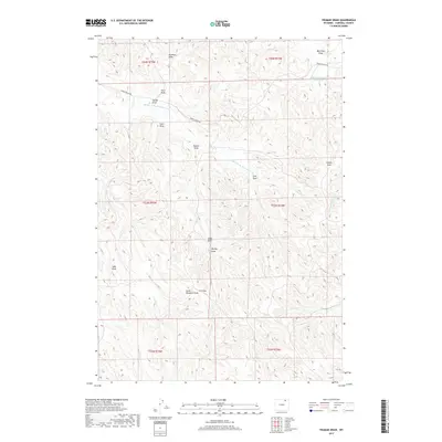 2017 Map of Truman Draw, 2017 Print