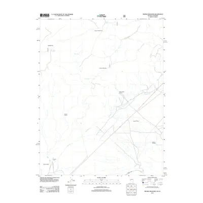 2012 Map of Truman Meadows, 2012 Print