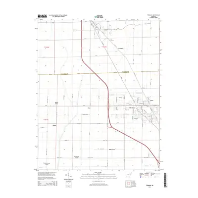 2014 Map of Trumann, 2014 Print