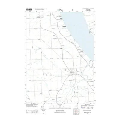 2013 Map of Trumansburg, 2013 Print