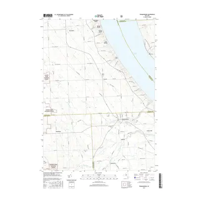 2016 Map of Trumansburg, 2016 Print