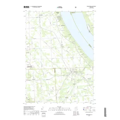 2019 Map of Trumansburg, 2019 Print