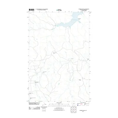 2011 Map of Trumbo Ranch, 2011 Print