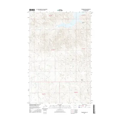 2017 Map of Trumbo Ranch, 2017 Print