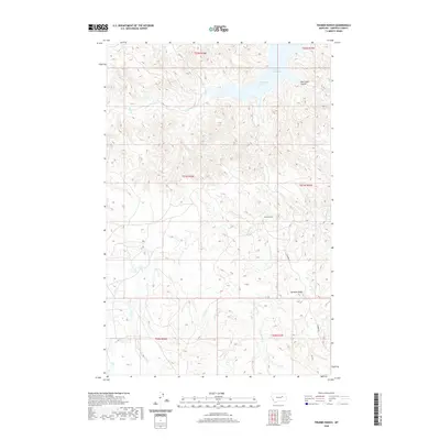 2020 Map of Trumbo Ranch, 2020 Print