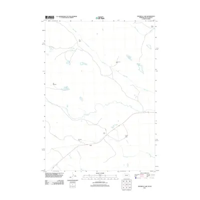 2011 Map of Trumbull Lake, 2011 Print