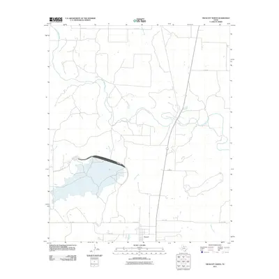 2011 Map of Truscott North, 2011 Print