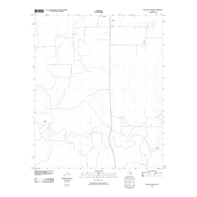 2010 Map of Truscott South, 2010 Print