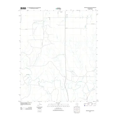 2013 Map of Truscott South, 2013 Print
