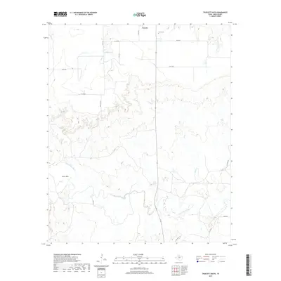 2019 Map of Truscott South, 2019 Print