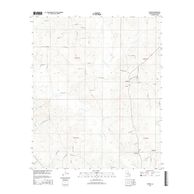 2015 Map of Truxno, 2015 Print