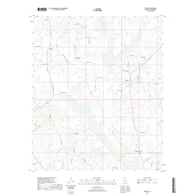 2018 Map of Truxno, 2018 Print
