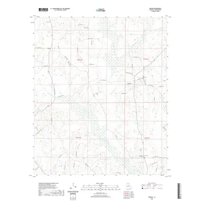 2020 Map of Truxno, 2020 Print