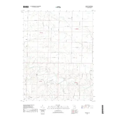2017 Map of Truxton, 2017 Print