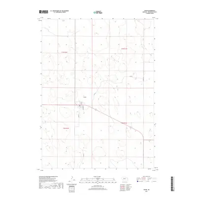 2017 Map of Tryon, 2017 Print