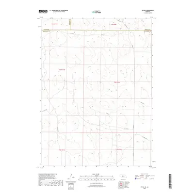 2017 Map of Tryon NE, 2017 Print