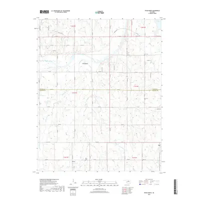 2018 Map of Tryon North, 2018 Print