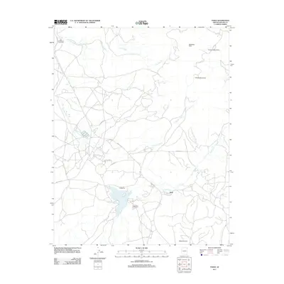 2011 Map of Tsaile, 2011 Print