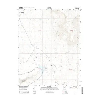 2014 Map of Tsaile, 2014 Print