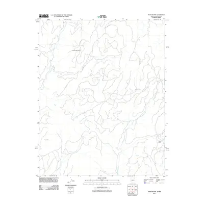 2011 Map of Tsaile Butte, 2011 Print