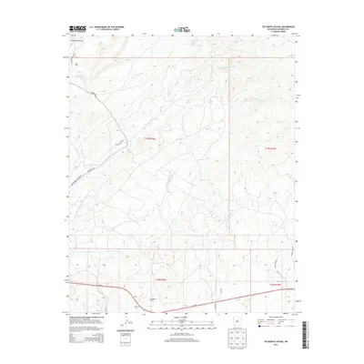2013 Map of Tse Bonita School, 2013 Print