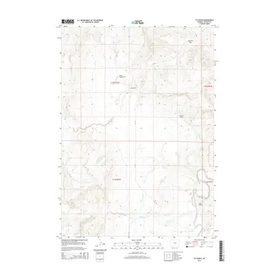 2015 Map of TTT Ranch, 2015 Print
