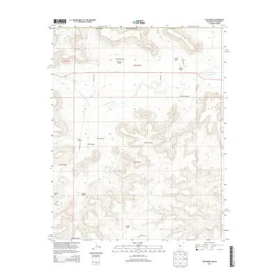 2013 Map of Tub Spring, 2013 Print