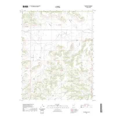 2023 Map of Tub Spring, 2023 Print
