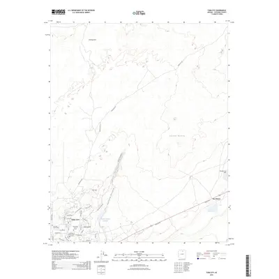 2026 Map of Tuba City, 2026 Print