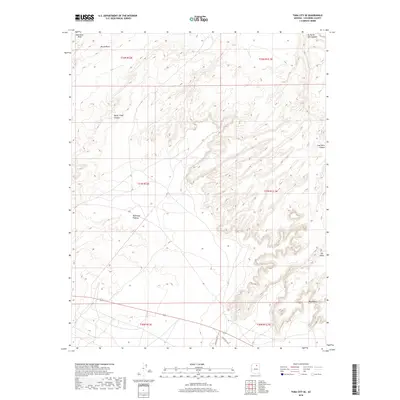 2018 Map of Tuba City SE, 2018 Print