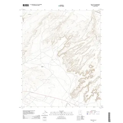 2026 Map of Tuba City SE, 2026 Print