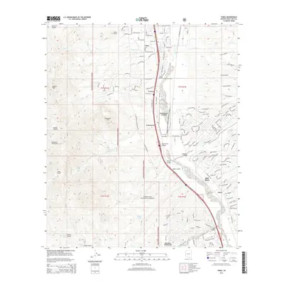 2014 Map of Tubac, 2014 Print