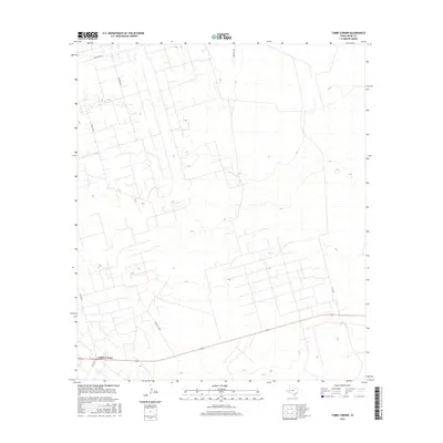 2016 Map of Tubbs Corner, 2016 Print