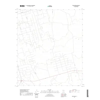 2019 Map of Tubbs Corner, 2019 Print