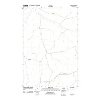2011 Map of Tucannon, 2011 Print