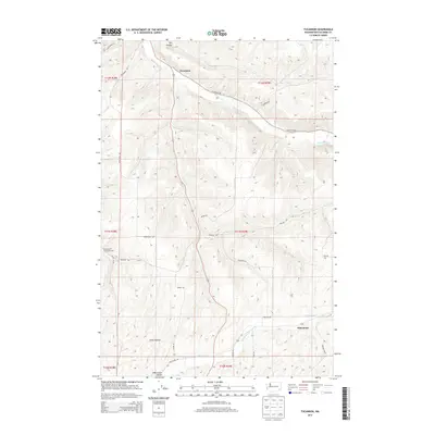 2013 Map of Tucannon, 2013 Print