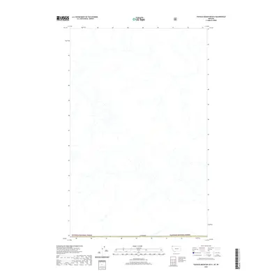 2020 Map of Tuchuck Mountain OE N, 2020 Print