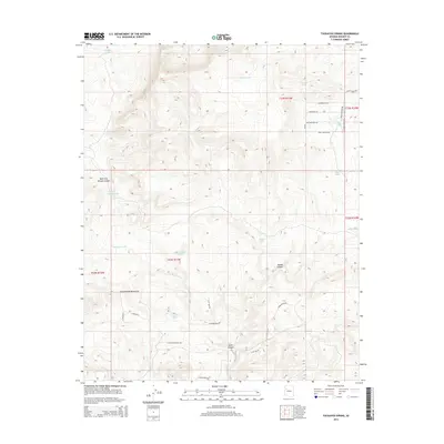 2014 Map of Tuckayou Spring, 2014 Print