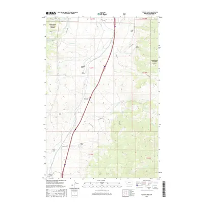 2017 Map of Tucker Creek, 2017 Print