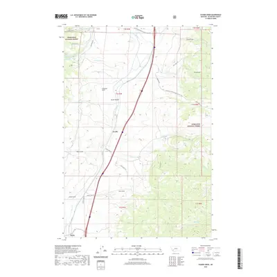 2020 Map of Tucker Creek, 2020 Print